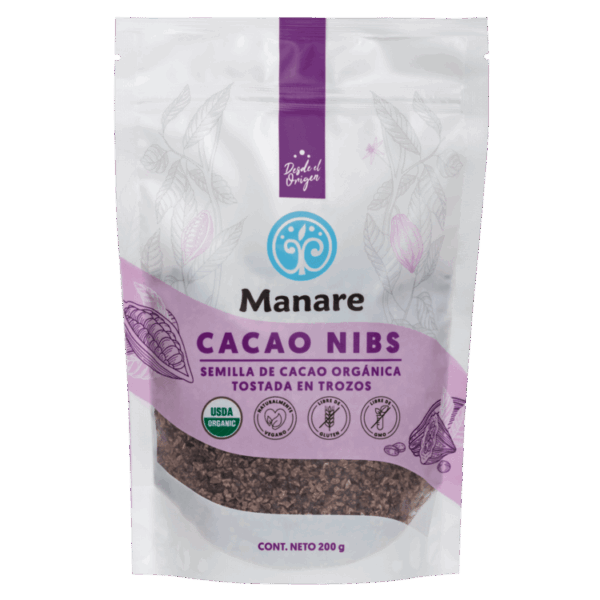 Cacao Nibs - 200g / Manare