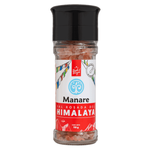 Sal Rosada del Himalaya Molinillo - 110g / Manare
