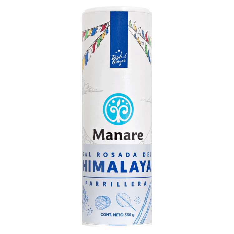 Manare_SalRosadaparrilera350g Sal Rosada del Himalaya Parrillera - 350g / Manare - Imagen 1