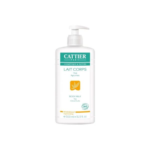 Leche Corporal Regenerante Te Citricos - 500ml / Cattier