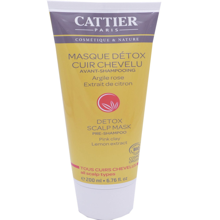 cattier-masque-3283950917834 Mascarilla Capilar Detox - 200ml / Cattier - Imagen 1
