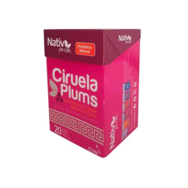 Ciruela Plums 20 Sachet - 5grs / Nativ For Life