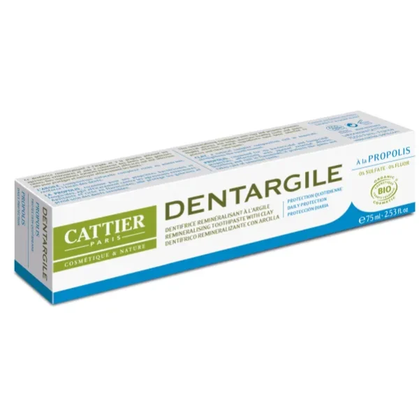 Pasta de Dientes Arcilla Propoleo - 75ml / Cattier