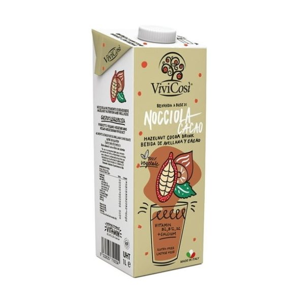 Leche de Avellana Chocolate - 1l / Vivicosi