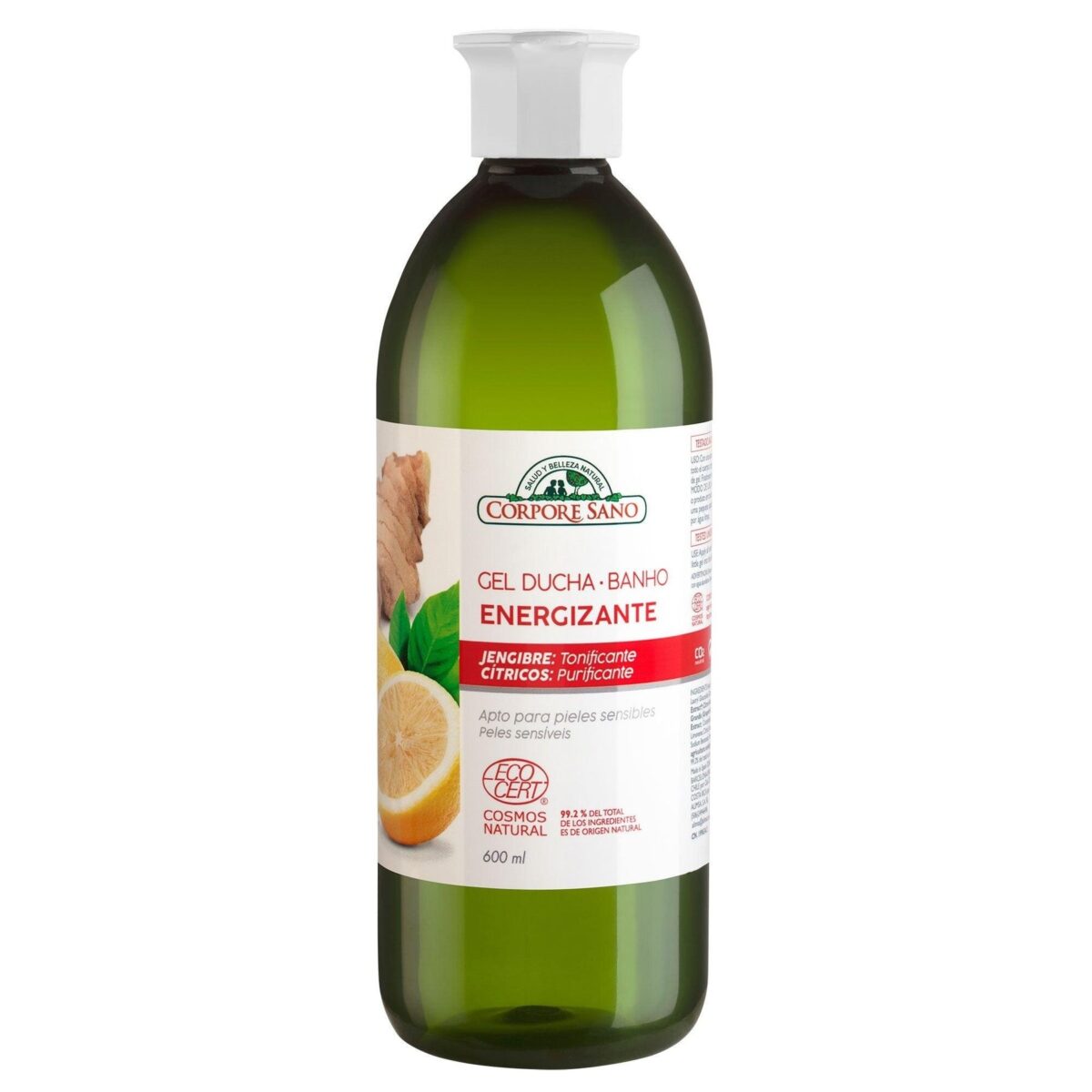 Gel De Ducha Energizante Citrus - 600ml / Corpore Sano - Imagen 1