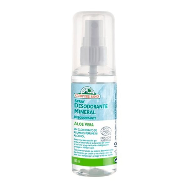 Desodorante Mineral Spray Aloe Vera - 80ml / Corpore Sano