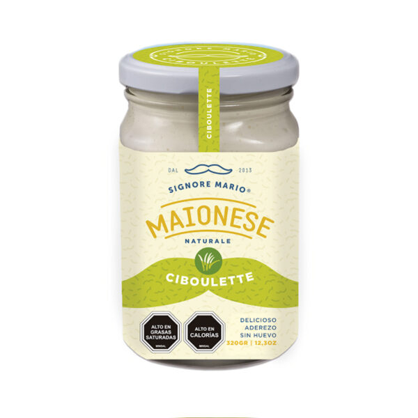 Mayonesa Soya Ciboule 300g Signore Mario