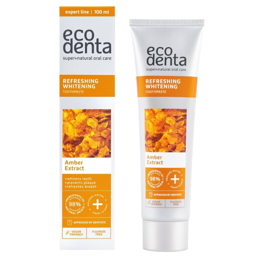 bb5af2b9-5325-4b0b-a947-74bb5587d219.png Pasta Dental Refrescante Blanqueadora Ambar - 100ml / Ecodenta - Imagen 1