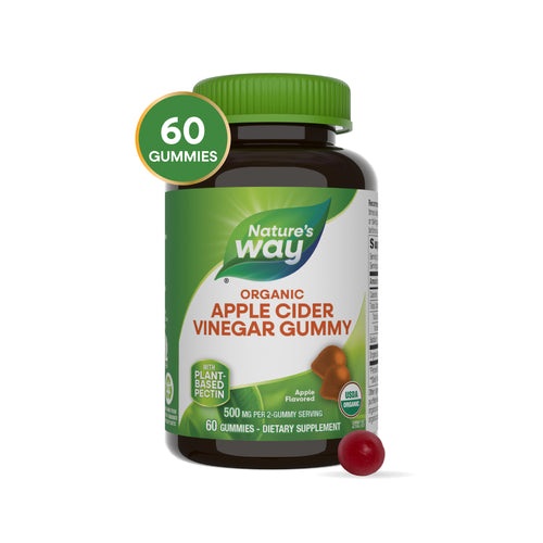 4fdcfd34-fa36-4cb9-97b7-eb6d8e8b4ba0.jpg Vinagre de Manzana 500mg - 60 gomitas / Nature´s Way - Imagen 1