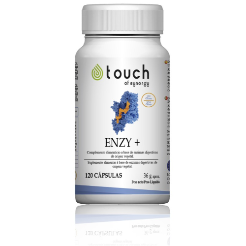 00cee7cd-cf4f-4ad9-a77c-cffd0561982e.png Enzimas Digestivas ENZY+ - 120 caps - Touch of Synergy - Imagen 1