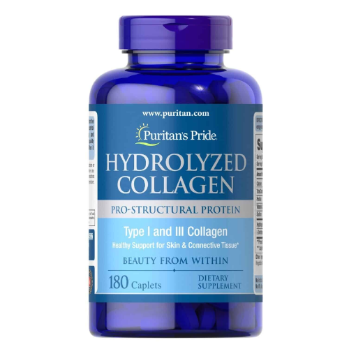 6d2011bd-3728-43ec-a2bb-f3716caba43f.png Colageno Hidrolizado Tipo I y III - 180 tabs / Puritan´s Pride - Imagen 1