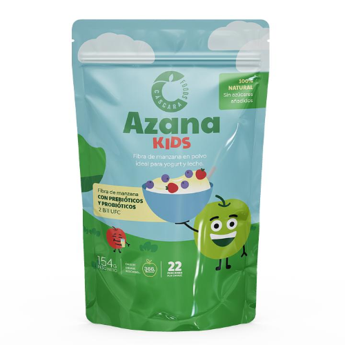 9ba0ff16-7320-4ce9-90a3-f14958c645c5.png Fibra de Manzana Azana Kids - 154g / Cascara Foods - Imagen 1