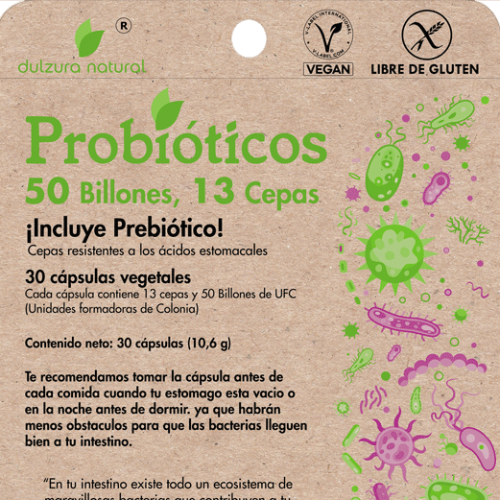 3b939bbb-995c-4ea6-91d0-3856f2353ba8.png Probioticos 50 Billones 13 Cepas - 30 caps / Dulzura Natural - Imagen 1