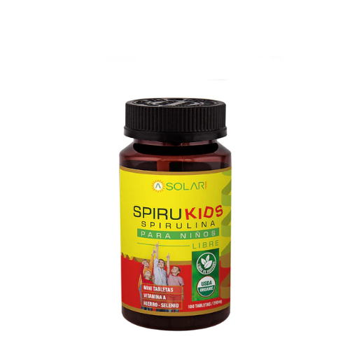 bb1fec06-2252-46fb-9b0b-6571072616c2.png Spirukids 250mg - 180 tabs / Aquasolar - Imagen 1
