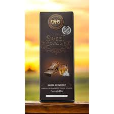 Barra de Chocolate Whiskey – 50g / Hoja Verde