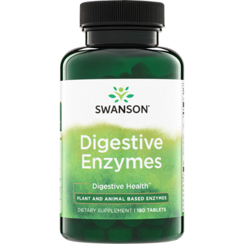 21e48d8d-a03f-4351-8870-4c02365fddfe.png Enzimas Digestivas - 180 tabs / Swanson - Imagen 1